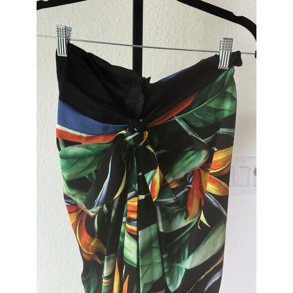 Dolce & Gabbanna | Elegant Floral High Waist Midi Women's Skirt - Picture 9 of 9